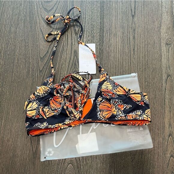 NWT Toluca Amina Bikini Top Waist Wrap Triangle Monarch Size M/L - Picture 1 of 7